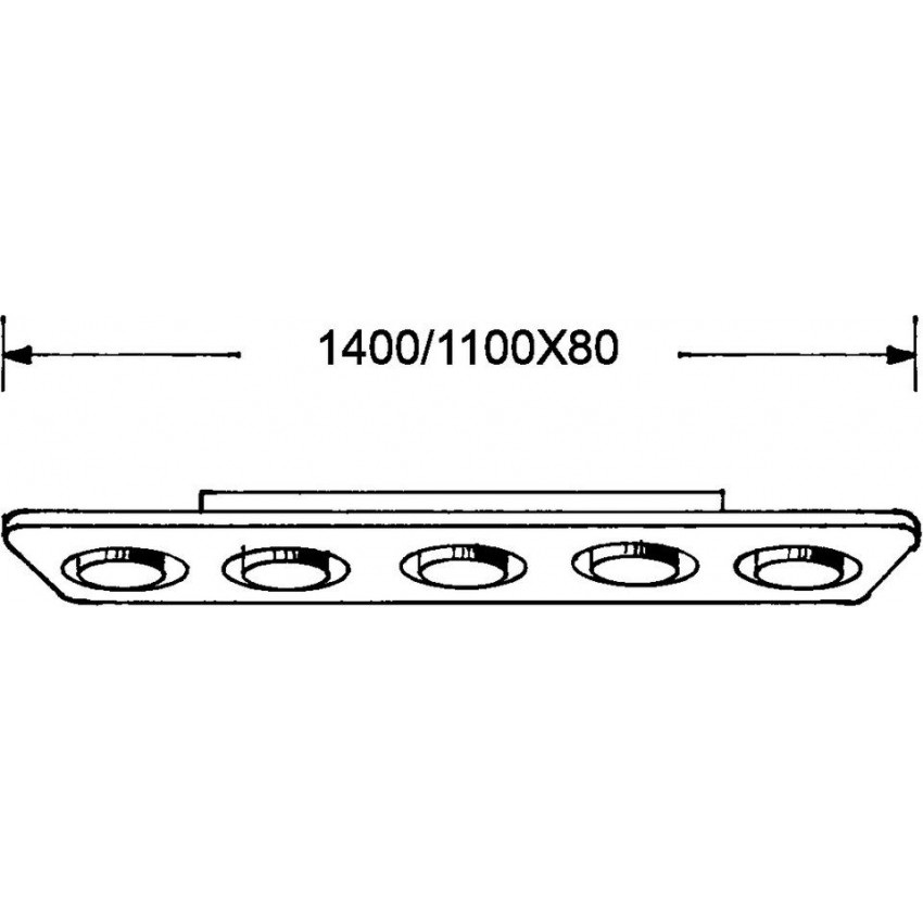 Deckenlampe EVOTEC LED LED Deckenleuchte Moderne