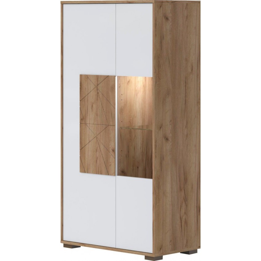 Push-to-open Funktion Vitrine of Soft-Close Places Stela Style