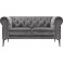 Home affaire 2 Sitzer Sofa Tobol Im Chesterfield-Design Samtoptik