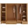 Home affaire Kleiderschrank Tessin Breite 245 cm Kiefer massiv