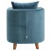 Guido Maria Kretschmer Home&Living Sessel Vaals Farbe petrol