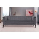 INOSIGN 3-Sitzer Sofa Lomani im stilvollem Design Bezug Samtoptik