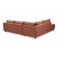 HOME AFFAIRE Ecksofa Nevez Lederoptik Farbe cognac