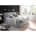 Boxbett Granada Boxspringbett Bett mit Bettkasten Topper 180x200