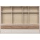 PLACES OF STYLE Kleiderschrank Invictus UV lackiert322x226 cm