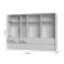 PLACES OF STYLE Kleiderschrank Invictus UV lackiert322x226 cm