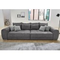 Big-Sofa Moldau XXL Sofa Wohnlandschaft Bezug Luxus-Microfaser 