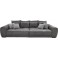 Big-Sofa Moldau XXL Sofa Wohnlandschaft Bezug Luxus-Microfaser 