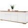 MCA FURNITURE Sideboard Chiaro Sockel Asteiche Massivholz geölt