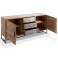 WOLFMÖBEL Sideboard Spring Holz Braun Akazie Kommode Massivholz