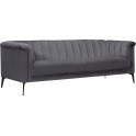 INOSIGN 3-Sitzer Sofa Lomani im stilvollem Design Bezug Samtoptik