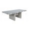 LC Garden Dining Wangentisch Gartentisch 220x95 cm Spraystone