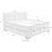 ED EXCITING DESIGN Boxbett Nagol Bettkasten Wendematratze 180x200