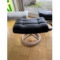 Stressless® Hocker mit Signature Base Bezug Leder PALOMA 