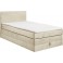 ED EXCITING DESIGN Boxspringbett Luzern inkl. Bettkasten Cord 