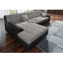 DOMO COLLECTION Ecksofa Treviso L-Form Microfaser PRIMABELLE