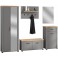 HOME AFFAIRE Garderoben-Set Valencia Set 5-St. Moderne Trendfarbe