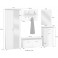 HOME AFFAIRE Garderoben-Set Valencia Set 5-St. Moderne Trendfarbe