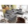 ED EXCITING DESIGN Wohnlandschaft Jakarta U-Form mit Bettfunktion