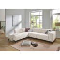 PLACES OF STYLE Ecksofa Lorcan Breite 275cm weiches Strukturstoff