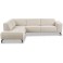 PLACES OF STYLE Ecksofa Lorcan Breite 275cm weiches Strukturstoff