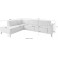 PLACES OF STYLE Ecksofa Lorcan Breite 275cm weiches Strukturstoff