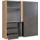 Schiebetürenschrank Kleiderschrank 3 Schubladen Made in Europe