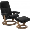 STRESSLESS® Relaxsessel mit Hocker Consul Classic Base Größe M 
