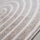 Teppich Scandi-Look 3D-Effekt softer pflegeleicht 240x320 cm Sand