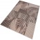 Teppich 3D-Effekt Scandi-Look softer pflegeleicht 240x320 cm Sand