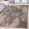Teppich 3D-Effekt Scandi-Look softer pflegeleicht 240x320 cm Sand