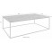 TemaHome Couchtisch Gleam aus Marmor Gestell aus Metall