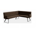 Eckbank Sitzbank Esszimmer Bank Polsterbank Strukturstoff 227x178