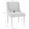 Guido Maria Kretschmer Home&Living 4-Fußstuhl Davit 4er Set