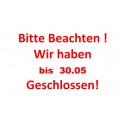 !!! Unser Lokal ist bis einschließlich  30. Mai   geschlossen !!!