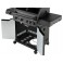 Gasgrill ALLFLAME Hero 4 mit 4 HEATSPIRE-Brennern (je 3,5 kW)