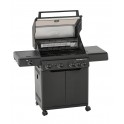 Gasgrill ALLFLAME Hero 4 mit 4 HEATSPIRE-Brennern (je 3,5 kW)
