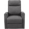 Relaxsessel mit Schaukel- Dreh Liegefunktion Webstoff TV-Sessel
