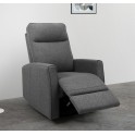 Relaxsessel mit Schaukel- Dreh Liegefunktion Webstoff TV-Sessel