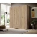 Drehtürenschrank Kleiderschrank Garderobe Wäscheschrank Schrank 
