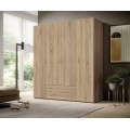 Drehtürenschrank Kleiderschrank Garderobe Wäscheschrank Schrank 