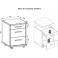 BEGA OFFICE Rollcontainer Büro-Rollcontainer mit Schubladen