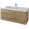 SAPHIR Waschtisch Serie Balto Mineralmarmor-Waschtisch Unterschrank