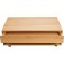 HOME AFFAIRE Couchtisch Planten auf Rollen Breite 110cm Kernbuche