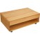 HOME AFFAIRE Couchtisch Planten auf Rollen Breite 110cm Kernbuche