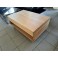 HOME AFFAIRE Couchtisch Planten auf Rollen Breite 110cm Kernbuche