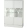 LEONARDO Highboard Cube mit Sicherheitsglas Vitrine 