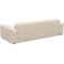 FLEXLUX 3-Sitzer Lucera Sofa super bequem Ledersofa Designsofa 