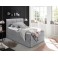 ED EXCITING DESIGN Boxbett inkl. Bettkasten und Topper 120x200 cm