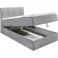 ED EXCITING DESIGN Boxbett inkl. Bettkasten und Topper 120x200 cm